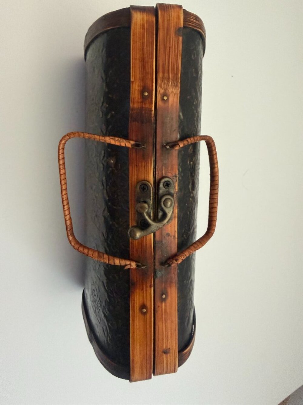 Handmade Bamboo and Wood Purse